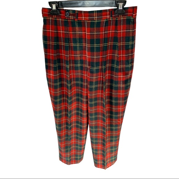 Corbin Ltd. Pants Vintage Plaid Corbin Ltd Golf Pants Poshmark